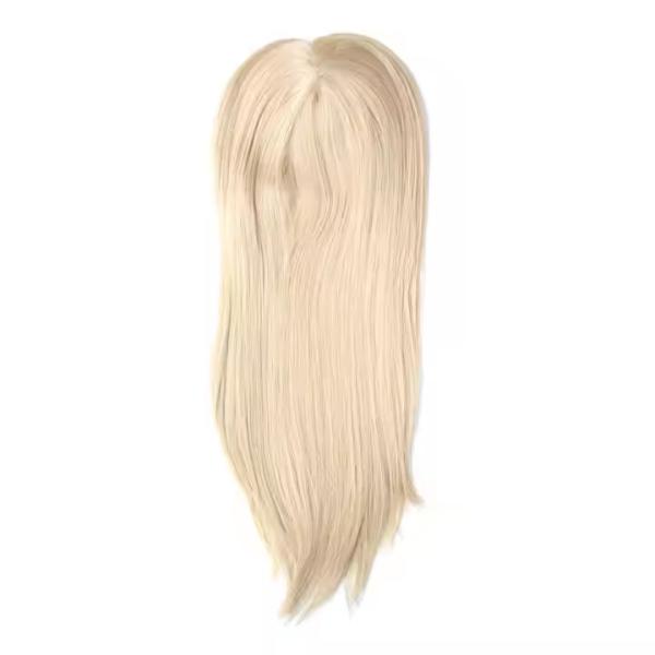 Cuticle Remy Hair Topper Full Injected Poly skin Best Quality Hair Top Piece Hairpieces for Women Wig Lady Toupee Topper