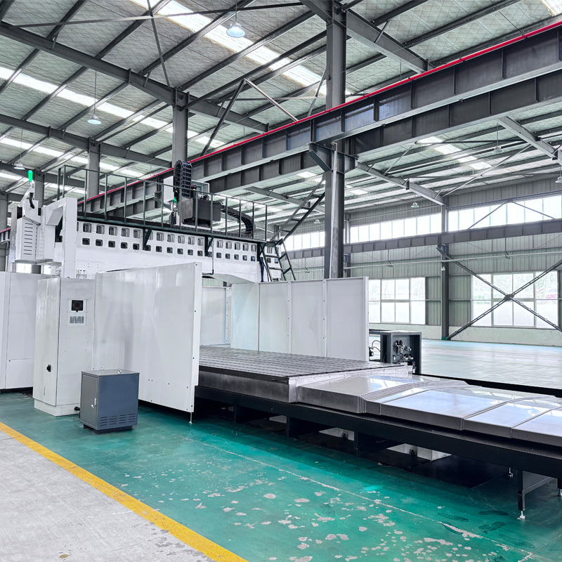 GMC4023 BT50 High-Accuracy Automatic Gantry Machining Center 4000mm 2300mm Table Travel