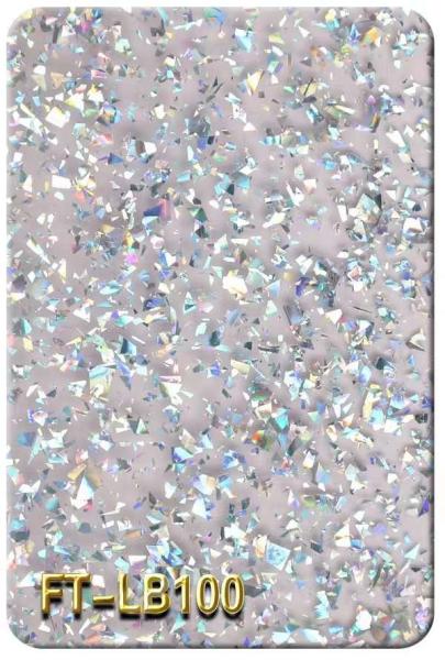 Glitter Plastic Tinted Plexiglass Sheets Bulk Acrylic Sheets 4x8
