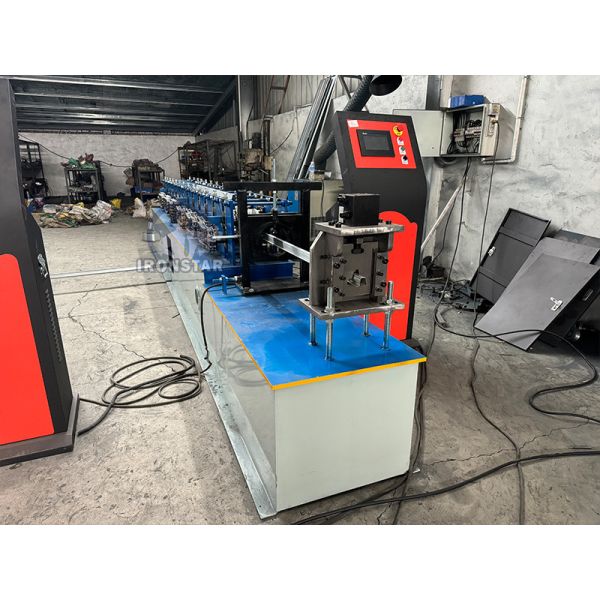 Omega profile roll forming machine hat roll forming machine Omega channel roll forming machine Raw material: Galvanized steel