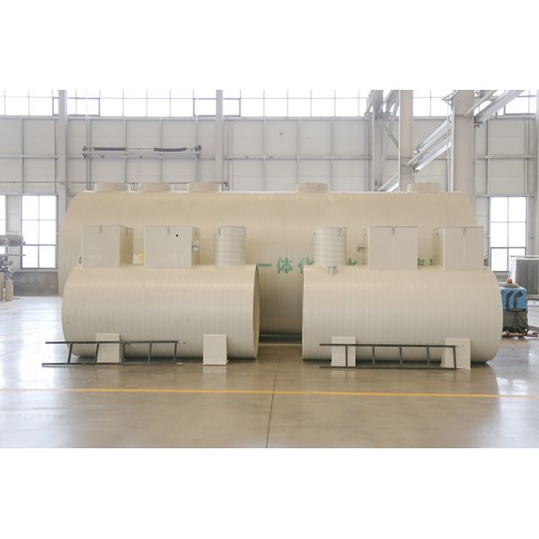 Versatile PP Integrated Sewage Treatment Equipment with 100m3/D Capacity and 2.4t