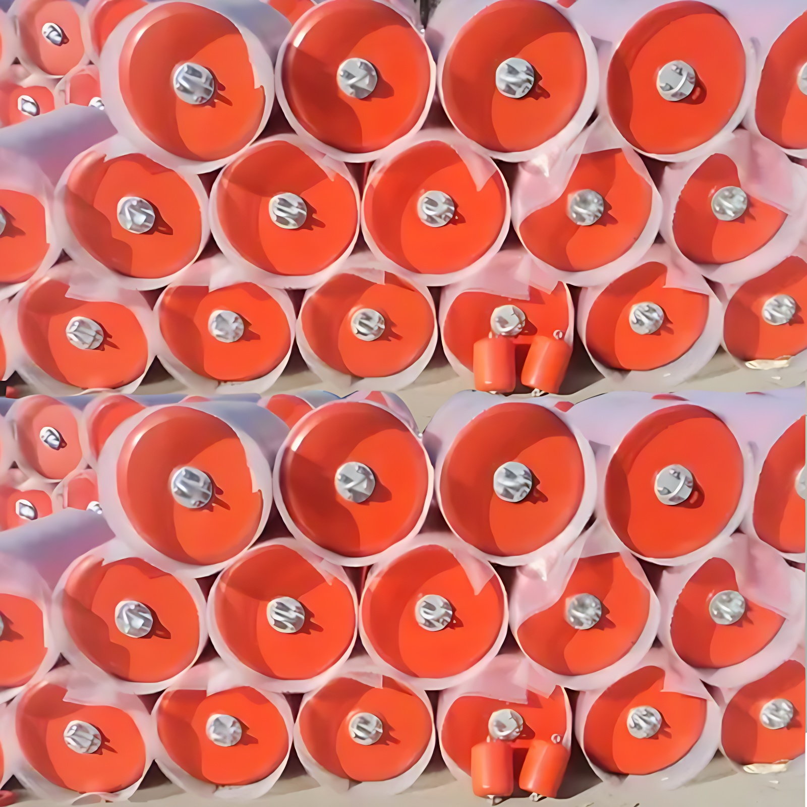 Commercial Marine Mooring Buoy System Heavy Duty Polyurethane/EVA Foam Filled Cylindrical Fender Corrosion Resistance for Docks