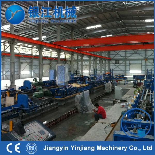 60-70mm Welding Pipe Making Machine , Straight Seam Tube Sizing Machine