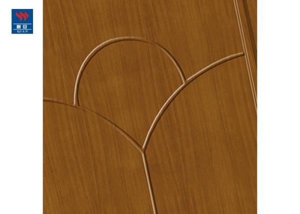 Carving Fire Rated PVC Composite Interior MDF Laminated Wood Fire Doors