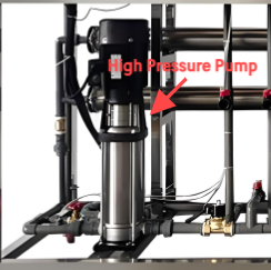 Traitement de l'eau RO à haut rendement pour l'eau électronique ultrapure