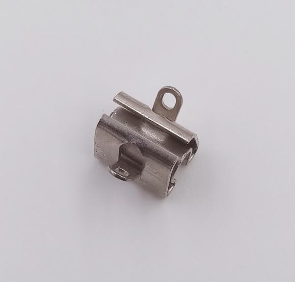 Custom Stainless Steel Metal Stamping Parts Clip Nickel Plated RoHS Certification