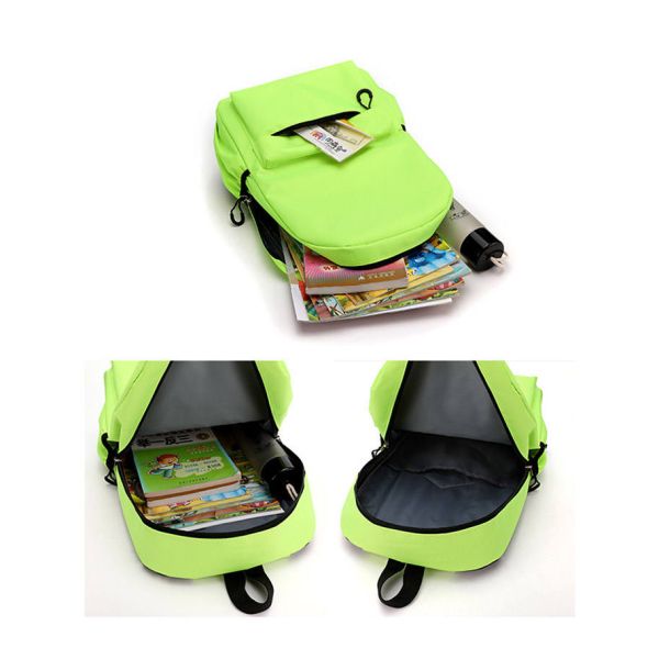 OEM/ODM Customized Logo Waterproof School Bags Girls Bookbags for Backpack 3 Sizes