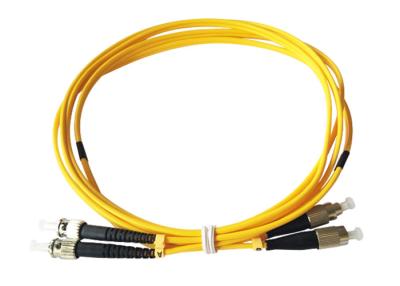 Waterproof o revestimento 0 do PVC/LSZH do cabo de remendo da fibra do único modo. perda de inserção 3dB