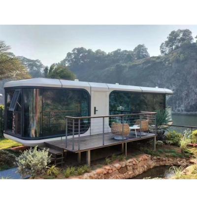 SHENGDE Prefabricated Space Capsule Container House with Bedroom and Customized Color