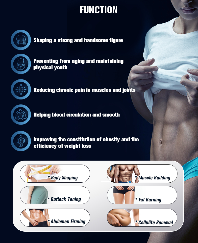 Body Contouring Muscle Building Belly Fat Removal EMS HIEMT Body Sculpting Machine
