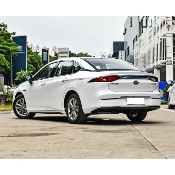 Compact Sedan GAC AION Electric Car FWD White New Energy Vehicle