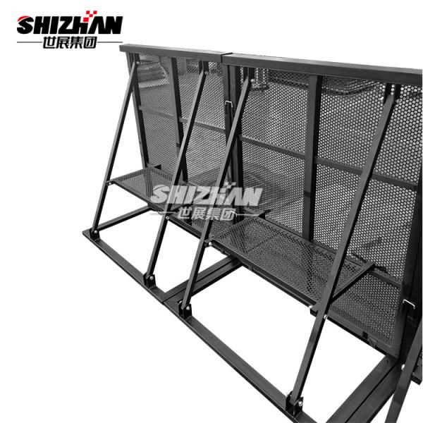 Q235 concert en acier Mojo Crowd Control Barricade Folding