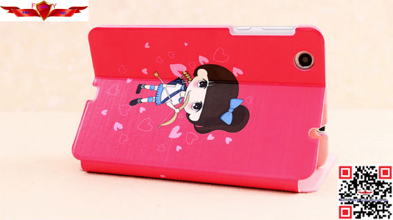 New 100% Qualify Perfect Fit Cartoon Ultra Thin PU Leather Cover Case For Lenovo S5000