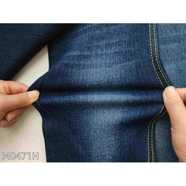 Stretch Denim Fabric Woven indigo blue for worker wear