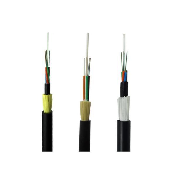 Cable de fibra óptica totalmente dieléctrico con soporte automático para aire libre ADSS de 12 núcleos