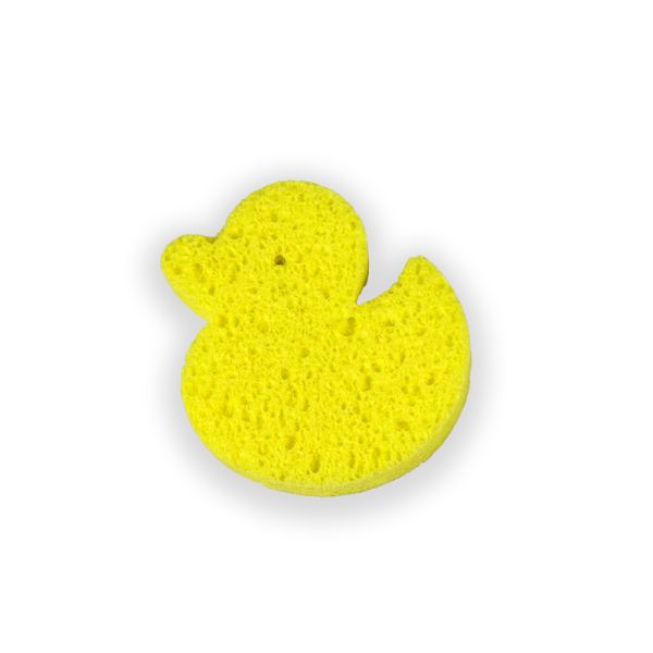 Natural Wood Pulp Newborn Sponge Soft Cellulose Cleaning Sponge For Sensitive Skin