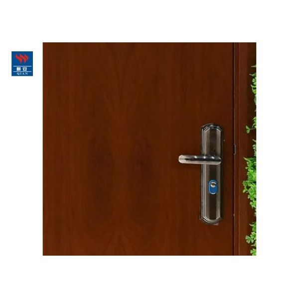 Chinese Manufacturer Fire Rated Fire Emergency Exit Entrance Interior Exterior Security Wood Door