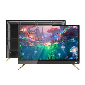 32 43 50 55 65 75 85 Inch Metal Body 4K Smart TV Android Television with Voice Remote Control