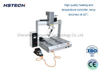 Máquina de soldadura de escritorio industrial controlada por PLC con interacción hombre-computadora