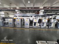 FM-CS1020 Petal type papier tasses machine d'impression Servo moteurs entraînés enregistrement automatique des couleurs Unité de type Flexo machine d'impression pour le temps et le matériel d'économie