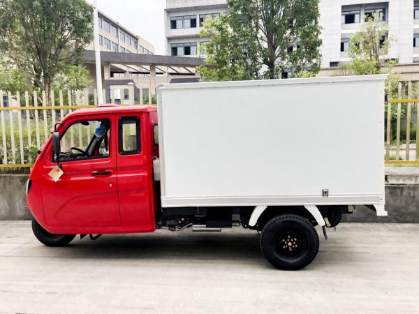 Max Corps rouge DAYANG 800cc Moteur à eau Trois roues Cargo Tricycle Power Battery Cool