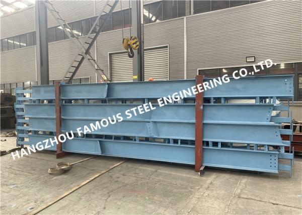 Os EUA Q355b padrão galvanizaram a fabricação de aço da estrutura do fardo