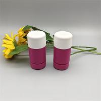 Contenedor redondo de forma circular de 15 g 30 g 50 g 75 g de desodorante de PP utilizado para cosméticos