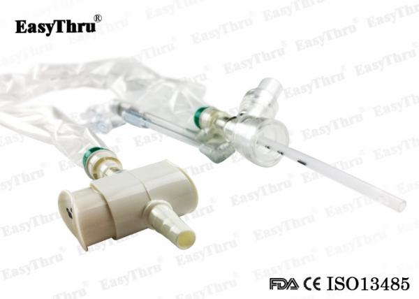 PU sleeve Tracheal Suction Catheter Transparent Multi Function