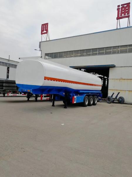 12 Tire 50 Cubic Meter Steel Petrol Powder Aluminum Van Bulk Cement Diesel Oil Fuel Tank Semi Trailer