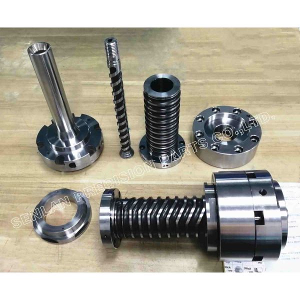 Custom SKD61 Plastic Mould Parts with 48-52HRC Hardness and 0.005mm Tolerance for Thread Cap Mold