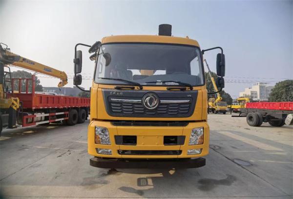 Dongfeng 190hp caminhão de motor montado guindaste 8 toneladas caminhão de guindaste para transporte