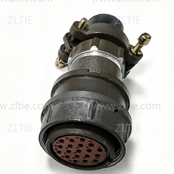 2PM-27 Series 19Pin Female Straight Cable Plug Unshielded with Gold Plated Pin – 2РМДТ27КПН19Г5А1В