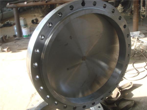 Durable 304L Duplex Stainless Steel Pipe Flange Smooth Surface 2500# 1/2 - 24 B16.5