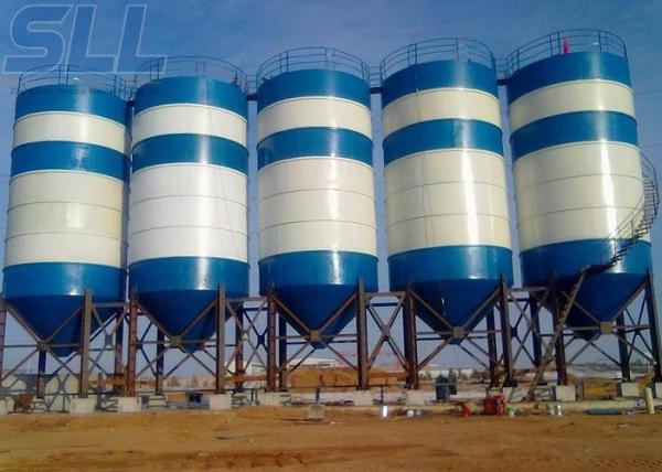 Sincola Portable Cement Storage Silo Diameter 3100 - 8000mm Warranty 12 Months