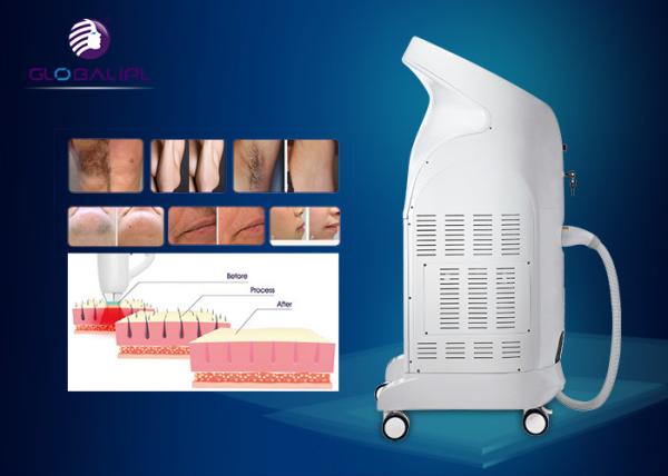 45 * 56 * 108cm Diode Hair Removal Laser Machine 3500 Watt Output Power