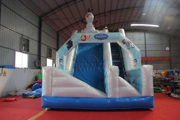 0.9mm PVC Material Kids Inflatable Slide With Air Blower And Repair Kits
