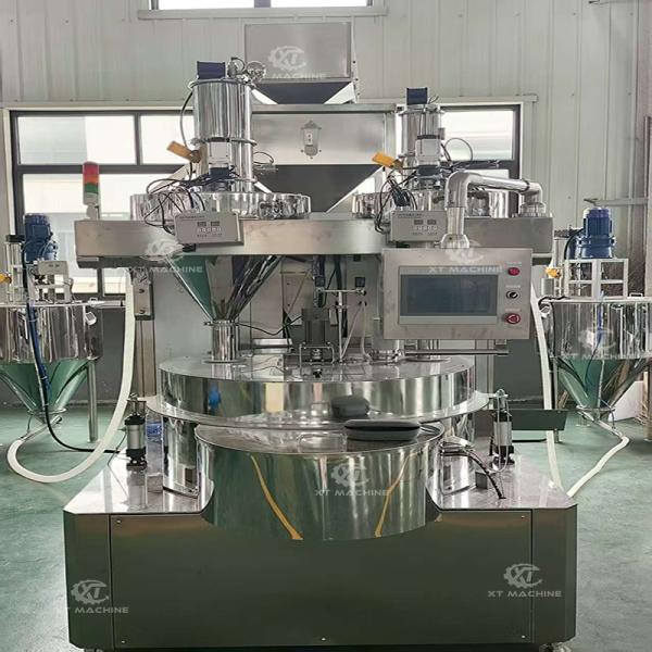 Automatic Nut Coating Machine 500-1000kg/h with PLC Control