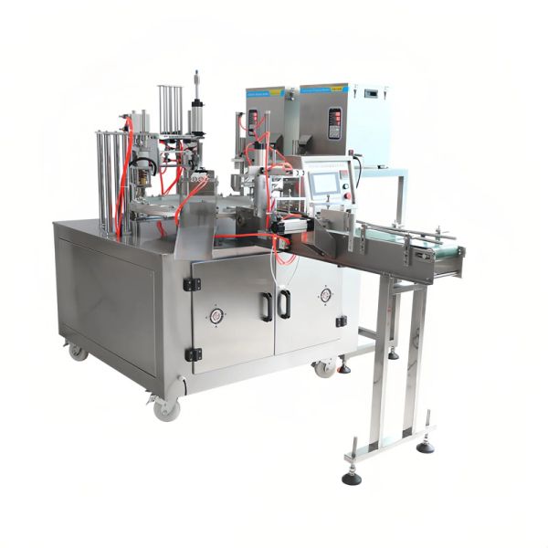 50Hz Fill Seal Packing Machine High Speed Rotary Cup Filling Machine