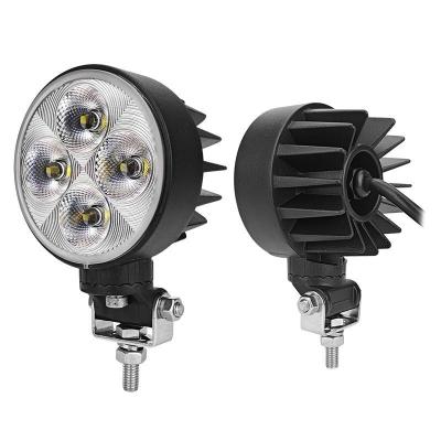 Projecteurs de travail à LED pour inondation, chariot élévateur, tracteur, camion, phare de travail à LED 40W