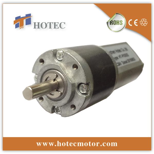 low noise planetary gearbox 4mm shaft 22mm gear motor 12v