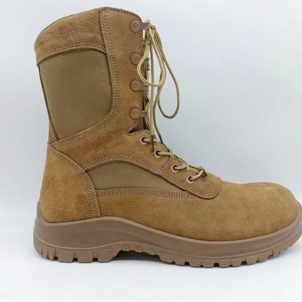 Outdoor Desert Tactical Boots High Top Suede Hiking and Mountaineering Shoes