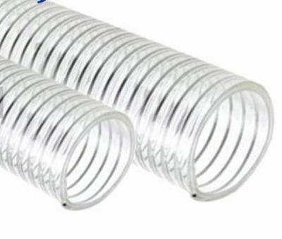 50m/Roll PU Suction Hose , 6mm thick 5/8 Suction Hose With Wire Helix