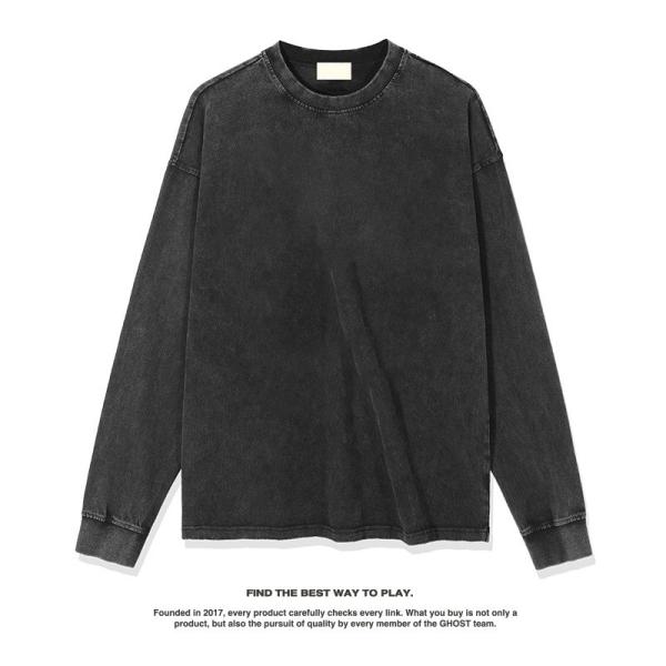100% de tejido de algodón Moderno T-shirts de hombres de gran tamaño para ropa callejera T-shirts de cuello