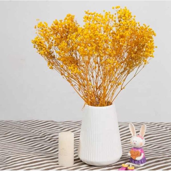 100g Dried Flower Artificial Bouquet Baby Breath Gypsophila Flower Wedding Decor Centerpiece