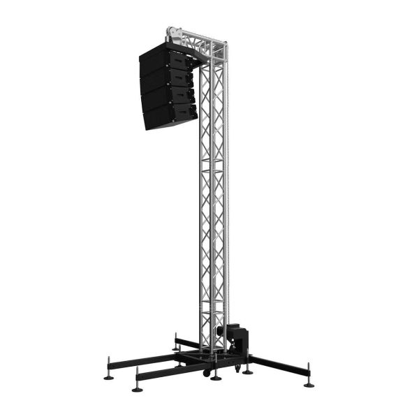 Compact And Easy To Store Aluminium Stage Truss Featuring 2mm to 3mm Wallthickness Easy To Install No Tools Required Performance