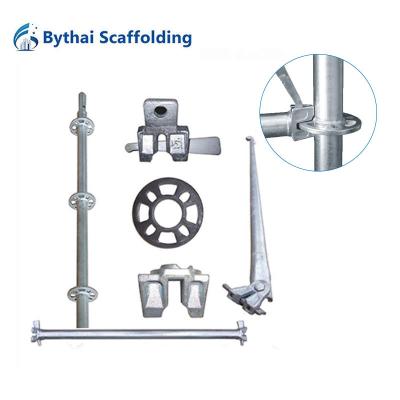 Strength Hot-dip Galvanized Ring Lock System Scaffolding For Oil & Gas Project