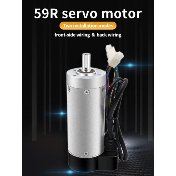 Низшее напряжение мотора ворот барьера быстрой скорости DC24V 23N.M мотор сервопривода 3 участков