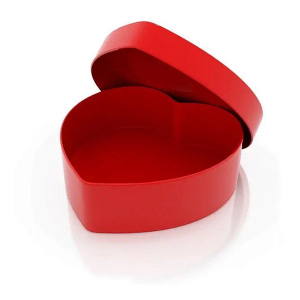 Boîte cadeau en forme de cœur personnalisée Boîtes rigides pour emballage de chocolat de bijoux et de fleurs