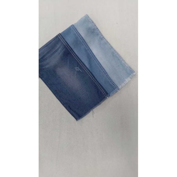 Style Twill Poids léger poids 5,7 oz INDIGO FARK avec pleine largeur 69/71 ¢ Pas de tissu élastique Denim JSD2038 en gros