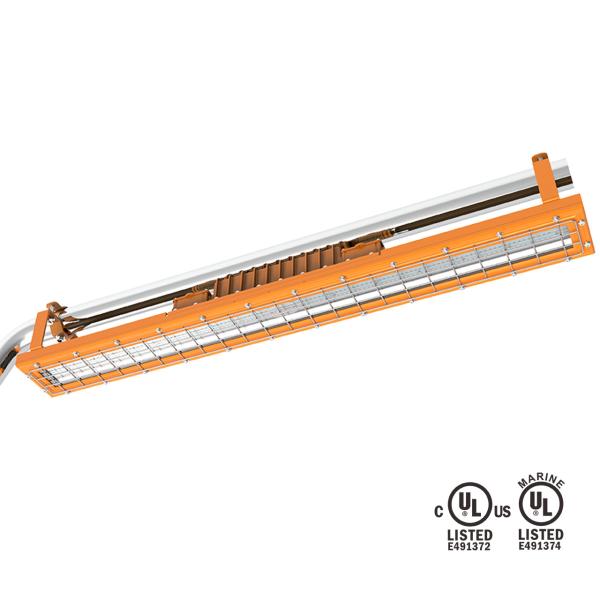 UL844 certificou 4 pés 36~100W conduziu a luz à prova de explosões para cabines da pintura